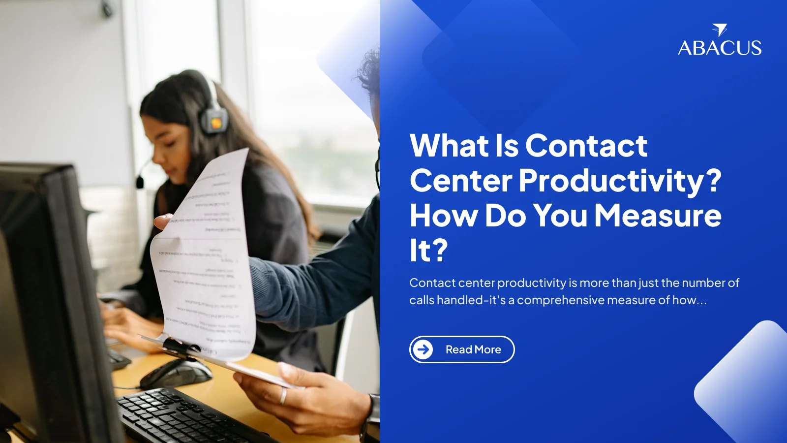 What Is Contact Center Productivity? How Do You Measure It?