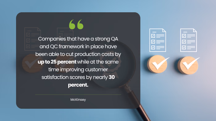 Real World Applications of QA and QC