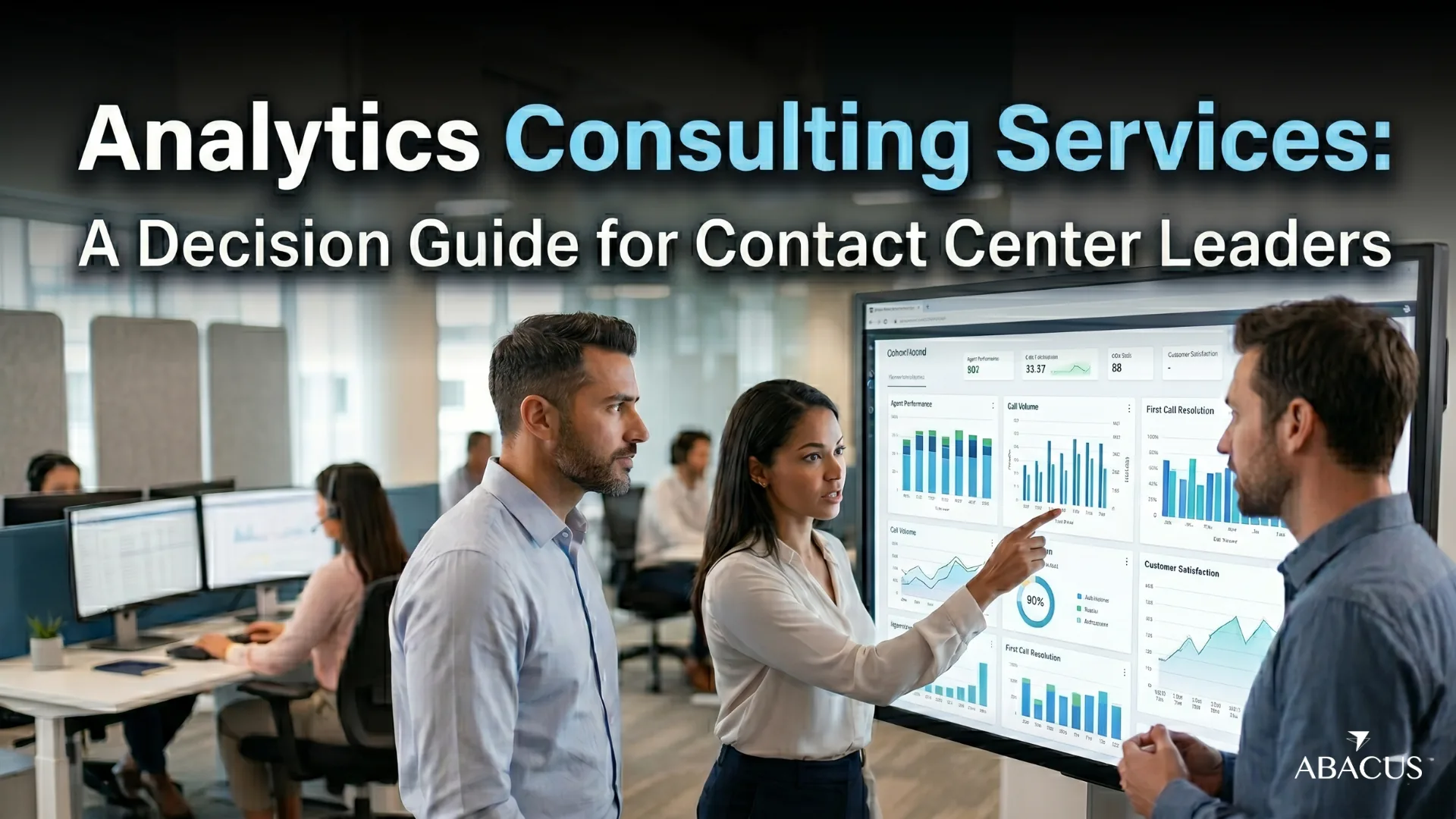 Analytics Consulting Services: A Decision Guide for Contact Center Leaders
