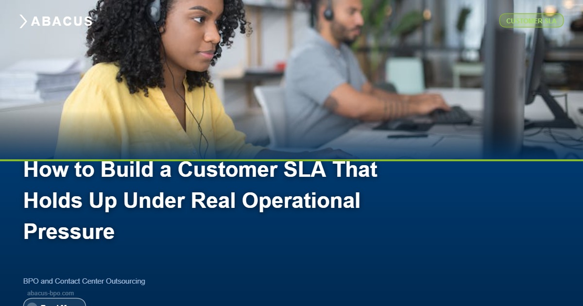 Contact center team monitoring customer SLA performance metrics on live dashboard
