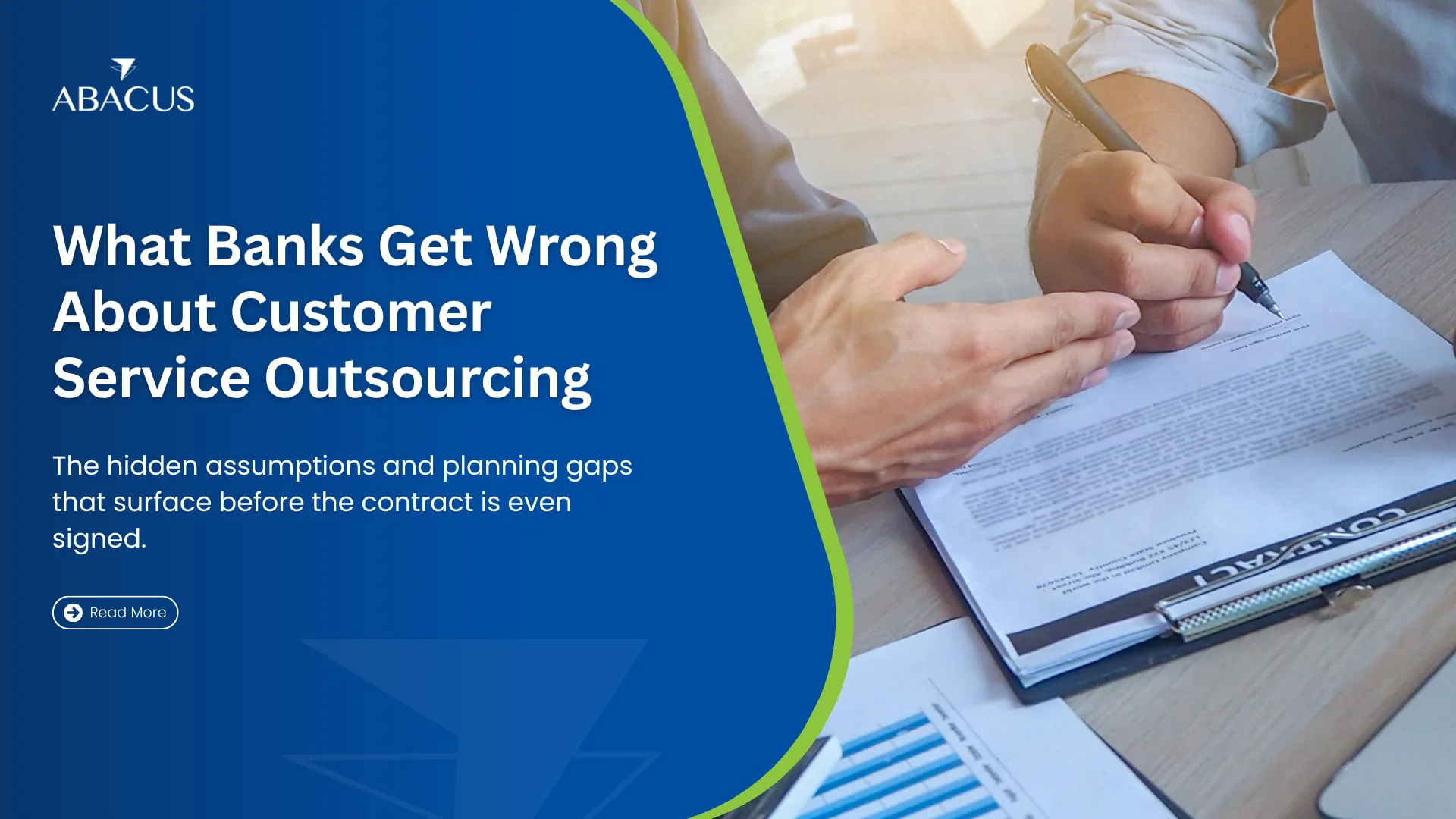 What Banks Get Wrong About Customer Service Outsourcing Before the Contract Is Signed