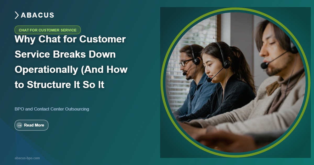 Contact center team managing chat for customer service across multiple concurrent conversations