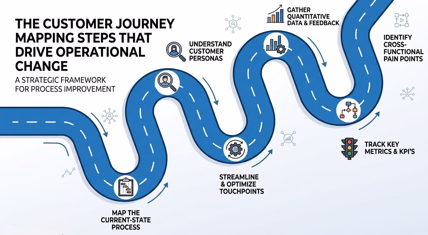 customer journey mapping steps