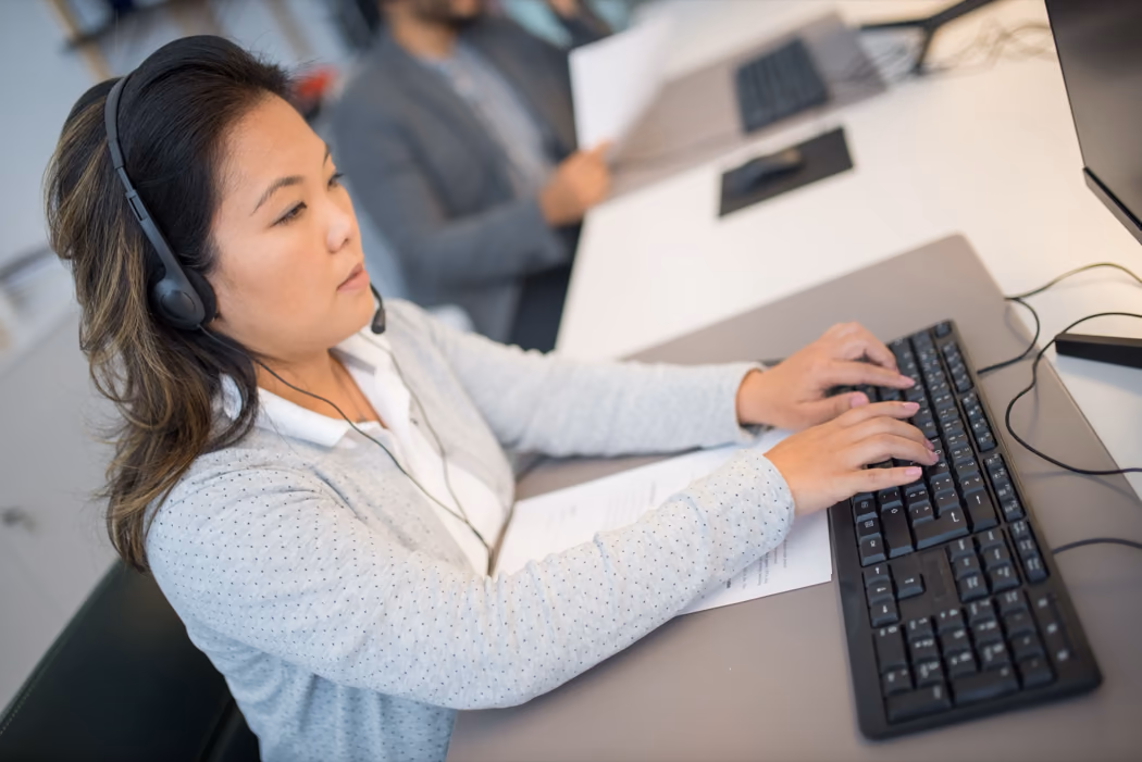 Support call center agents using AI-assisted tools and workforce intelligence platforms