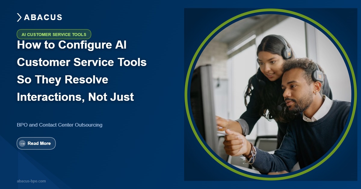 Operations leader reviewing ai customer service tools configuration on contact center floor