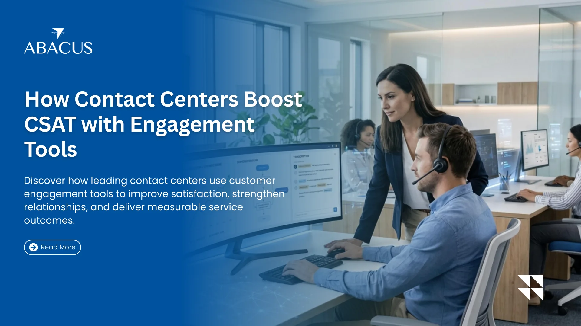 How High-Performing Contact Centers Actually Deploy Customer Engagement Tools to Move CSAT