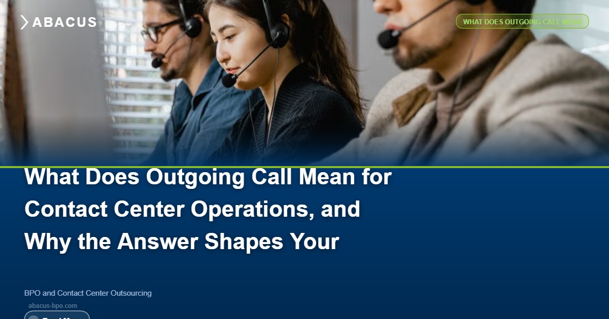 Contact center agent placing an outgoing call using a blended agent desktop platform