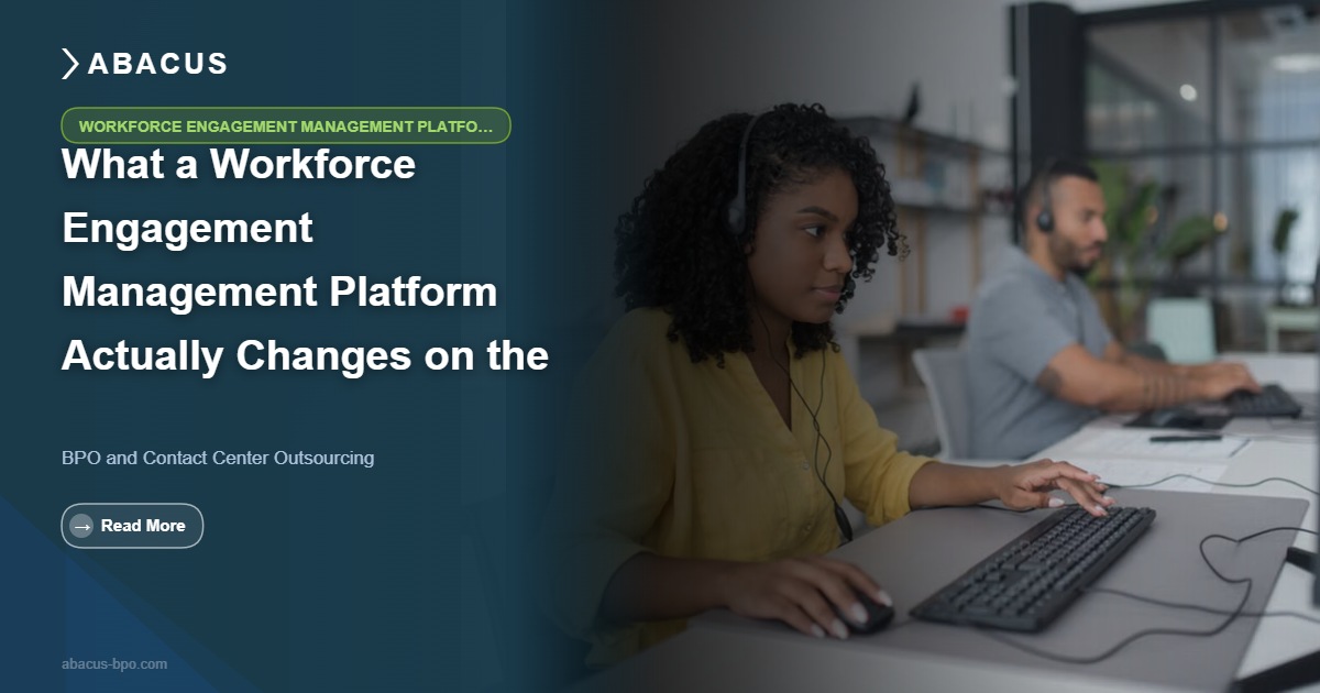Workforce engagement management platform dashboard with agent coaching and quality metrics