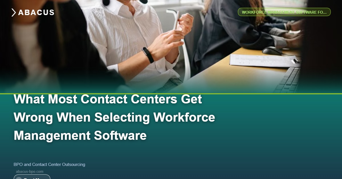 Workforce management software for call centers displayed on supervisor dashboard screen