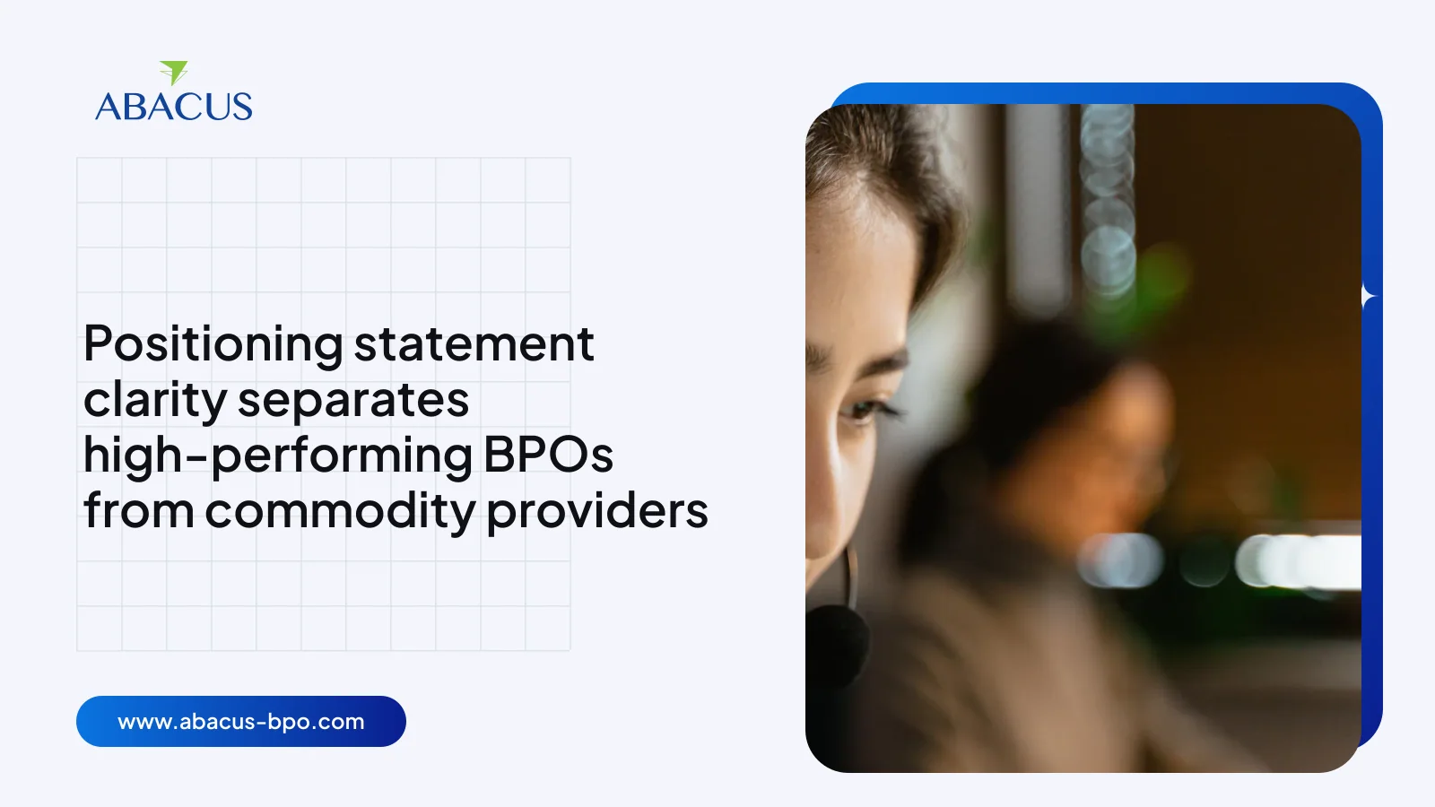 positioning statement clarity in BPO contract renewal discussion