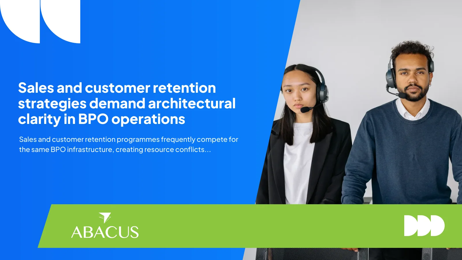 sales and customer retention teams sharing BPO floor operations