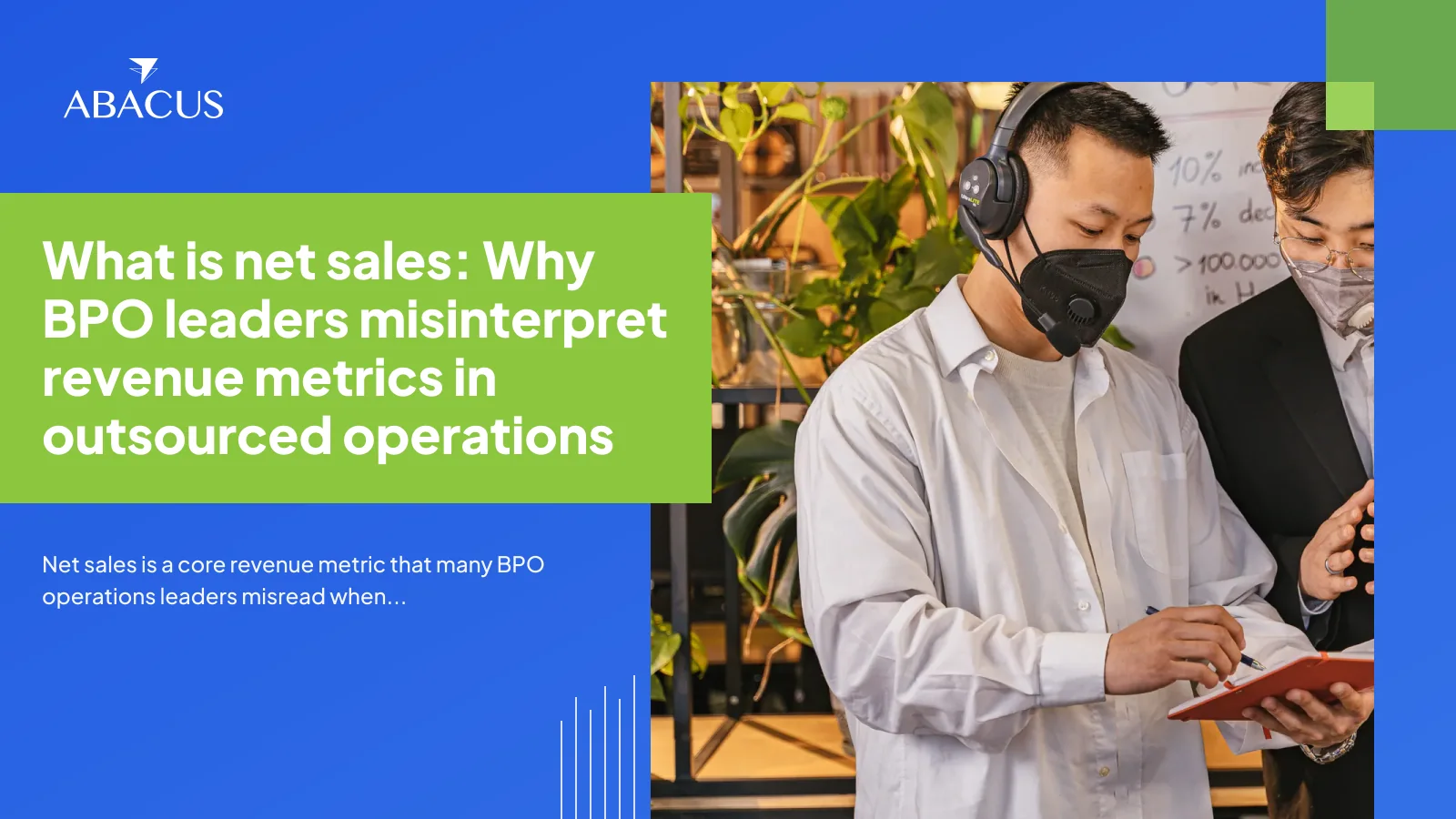 what is net sales deductions diagram BPO contract revenue reporting