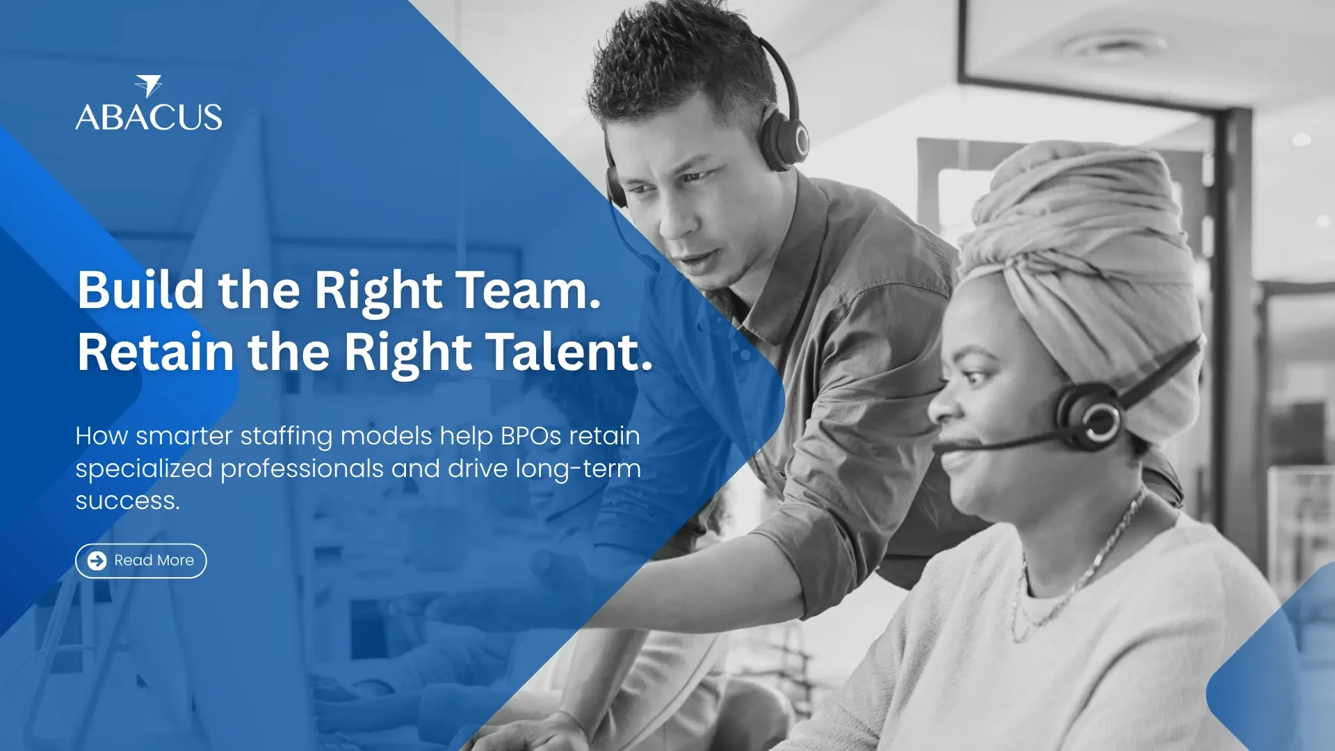 bpo industry specialized talent squad in a contact centre operations room